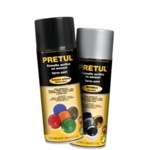Pintura Aerosol Blanco Brillante Pretul ( 27171 )