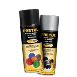 Pintura Aerosol Metálica Cromo Pretul ( 27177 )