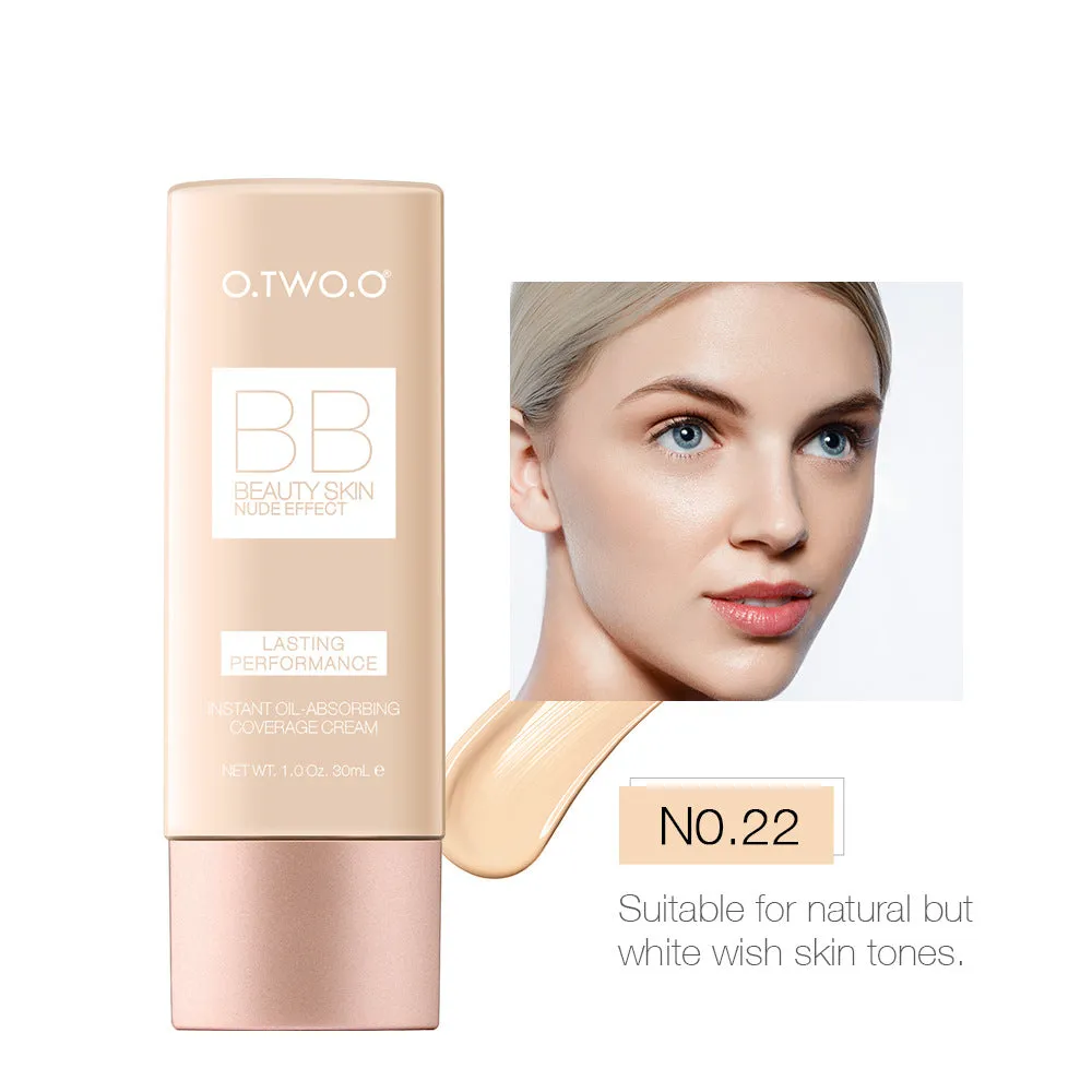 Plain nude makeup bb cream wheat