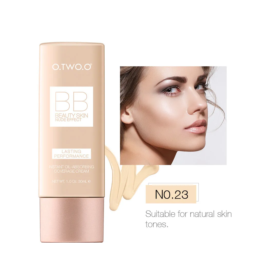 Plain nude makeup bb cream wheat