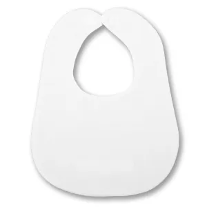 Plain White Bib