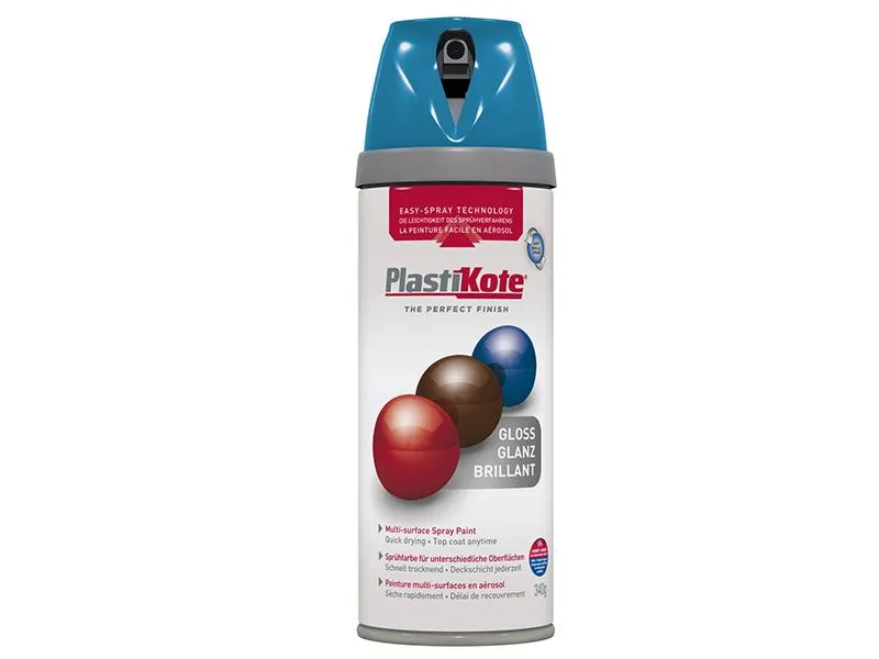 Plastikote Twist & Spray Gloss Exotic Sea 400Ml