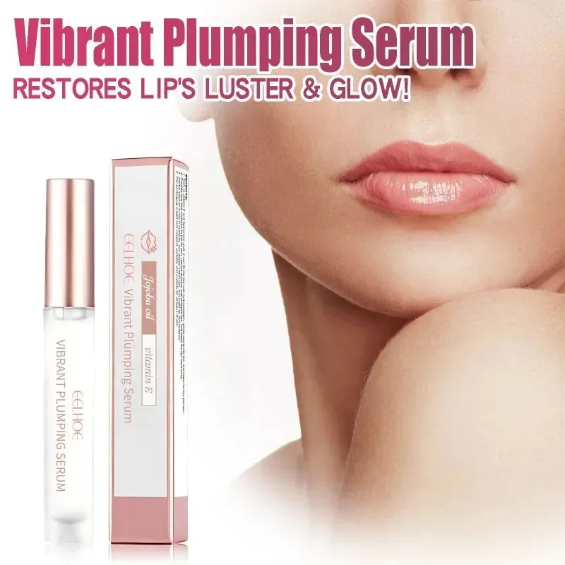 Plumping Serum Lip Gloss Moisturizing Lip Care Hydrating Lightweight Non Sticky Formula
