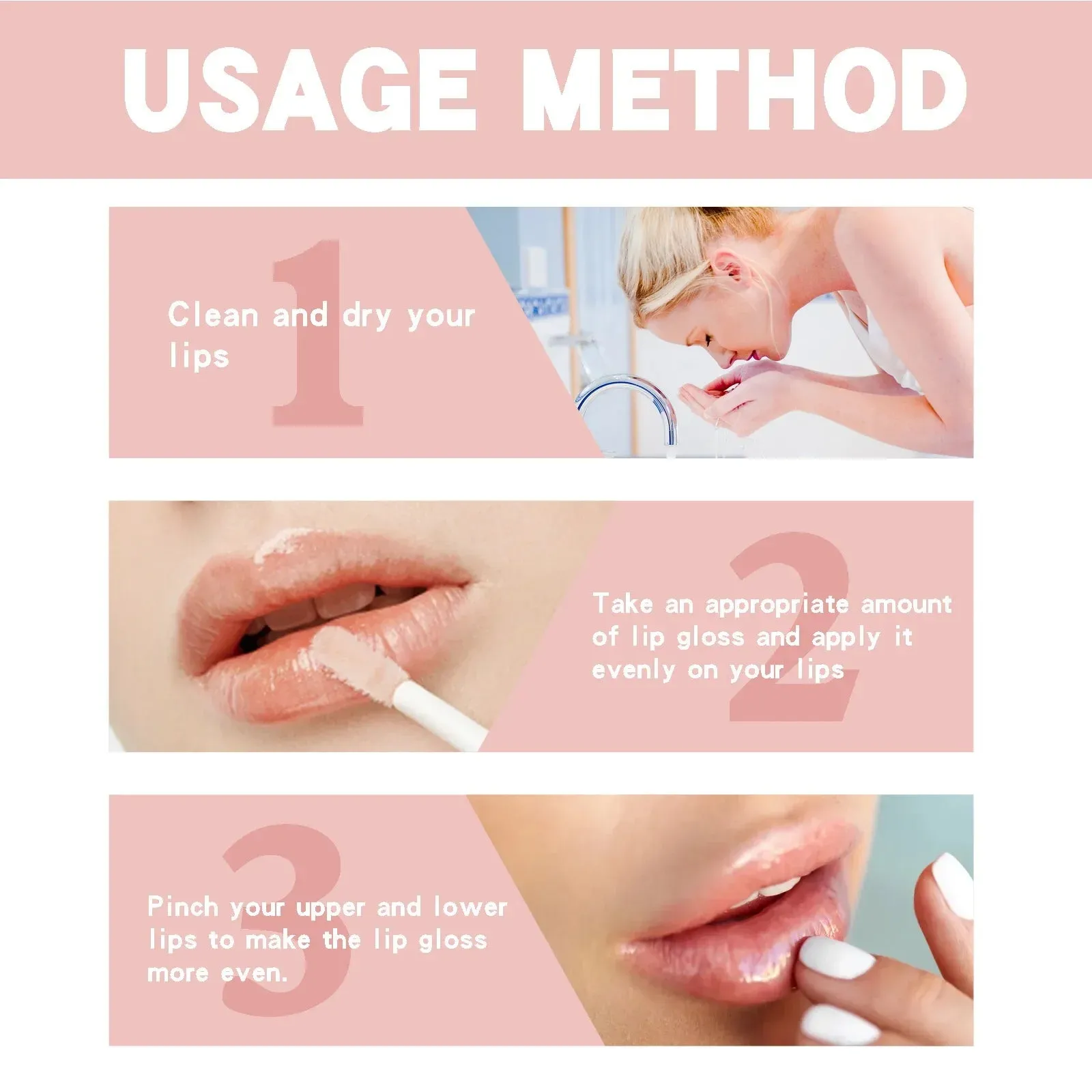Plumping Serum Lip Gloss Moisturizing Lip Care Hydrating Lightweight Non Sticky Formula