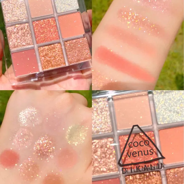 Pressed Powder Eyeshadow 9 different shades.