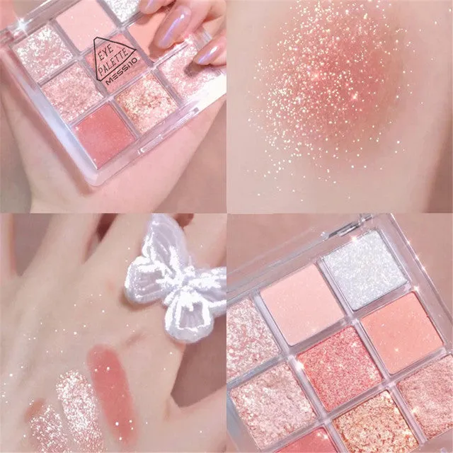 Pressed Powder Eyeshadow 9 different shades.