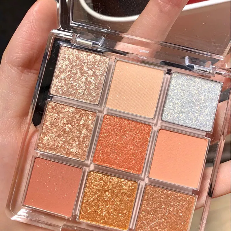 Pressed Powder Eyeshadow 9 different shades.