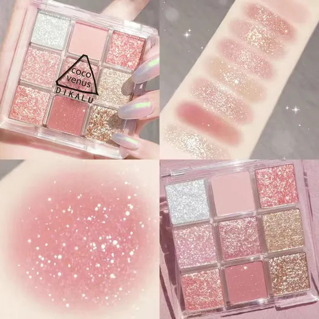Pressed Powder Eyeshadow 9 different shades.