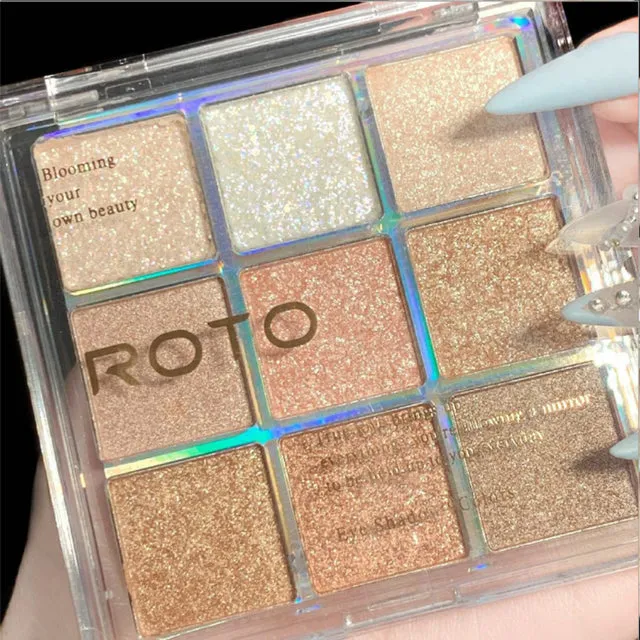 Pressed Powder Eyeshadow 9 different shades.