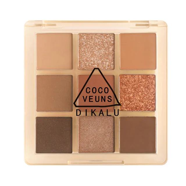 Pressed Powder Eyeshadow 9 different shades.