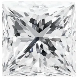 Princess Cut Diamond for 1.25 Carat Setting - Includes Expert Mounting Into the Ring - Your Custom Ring Will Arrive Complete