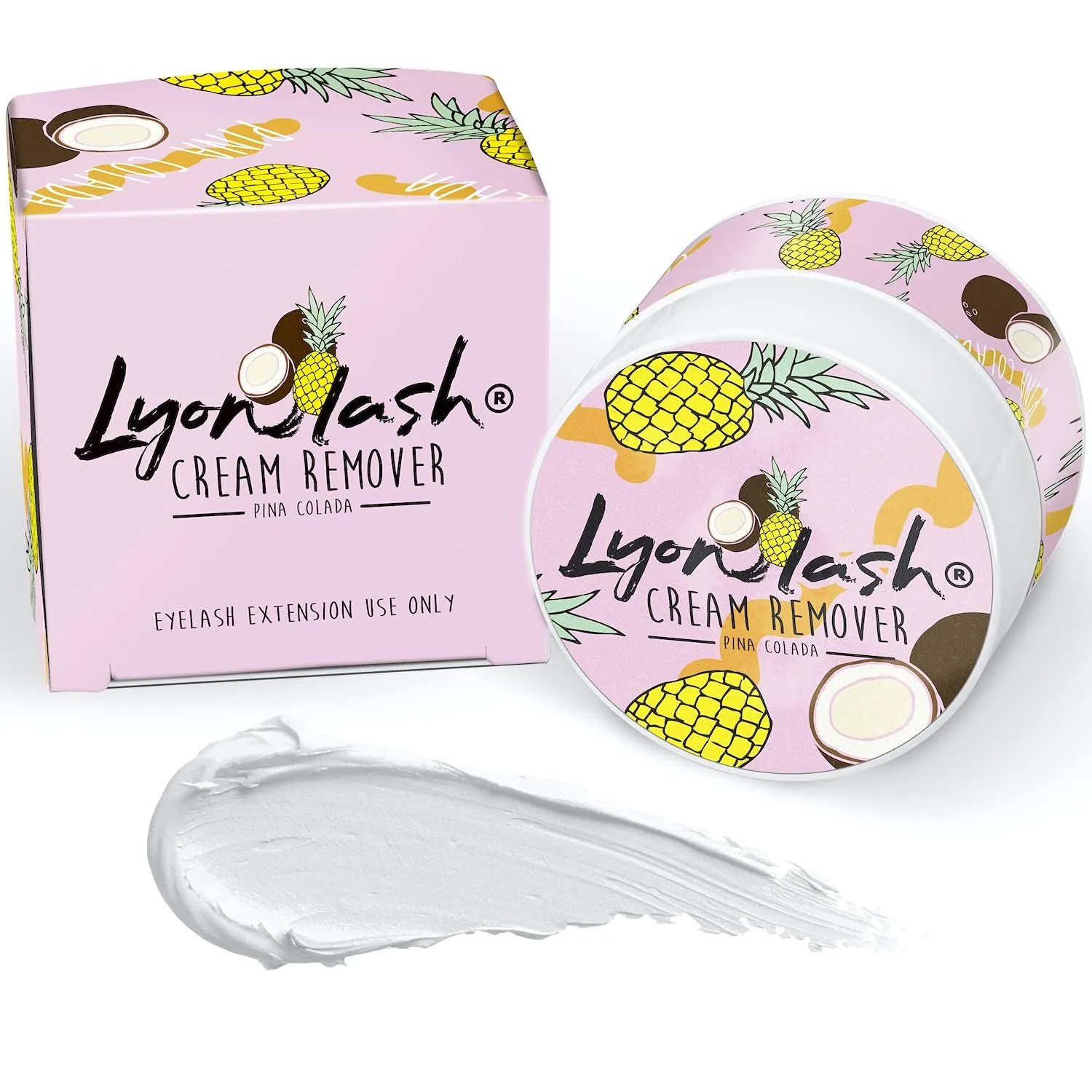 Pro Gentle Eyelash Extension Cream Remover 15G 0.51Fl. Oz | Removes Lash Extension Glue Effectively| Low Irritation for Sensitive Skin | Essential Lash Extensions Supplies (Lavender)