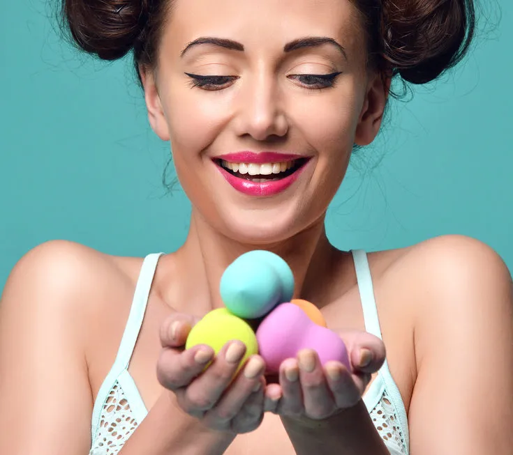 Pro Makeup Blender Sponges 2pc Pack