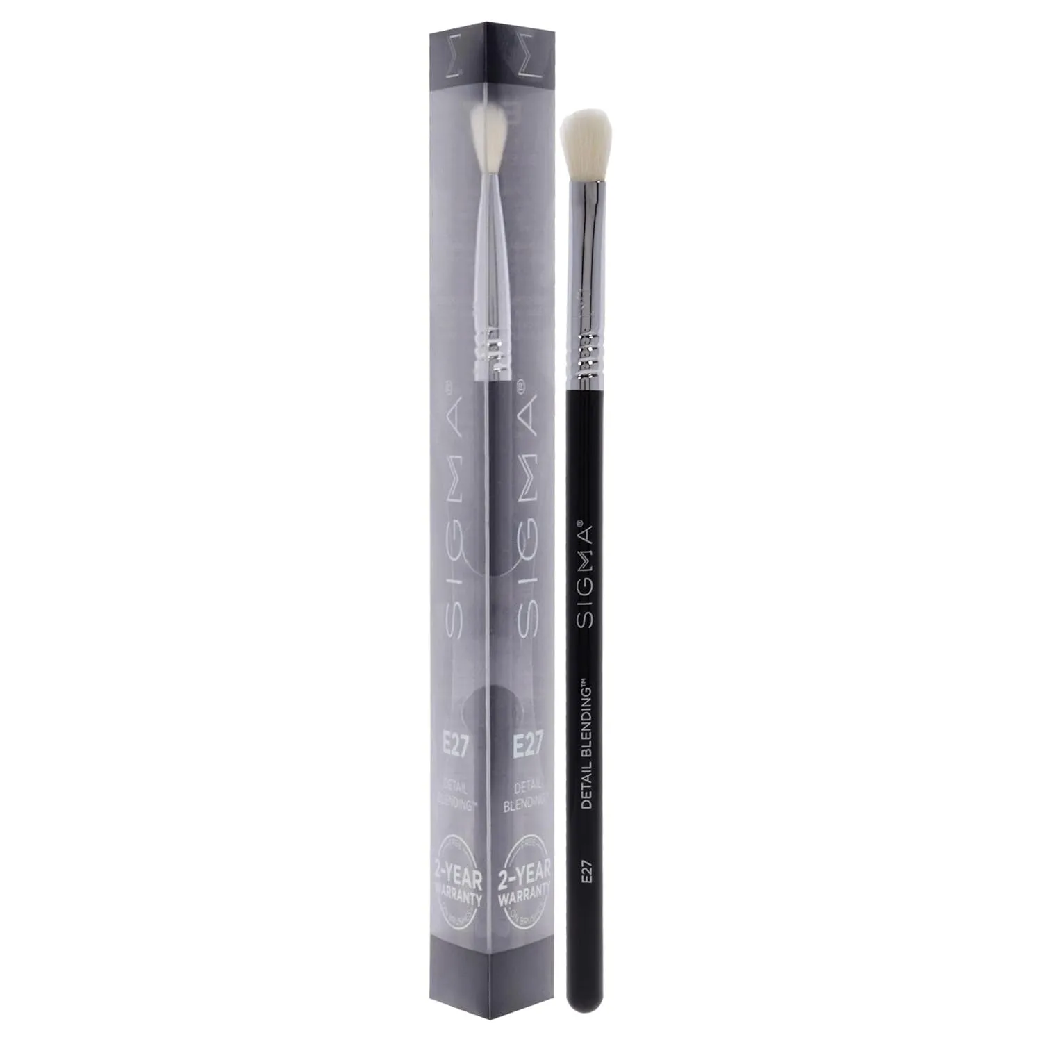 Professional E25 Eyeshadow Blending Brush – Professional Eyeshadow Brush for Seamless Eyeshadow Blending, Softens Dramatic Edges & Harsh Lines for a Well Blended Effect (1 Brush)