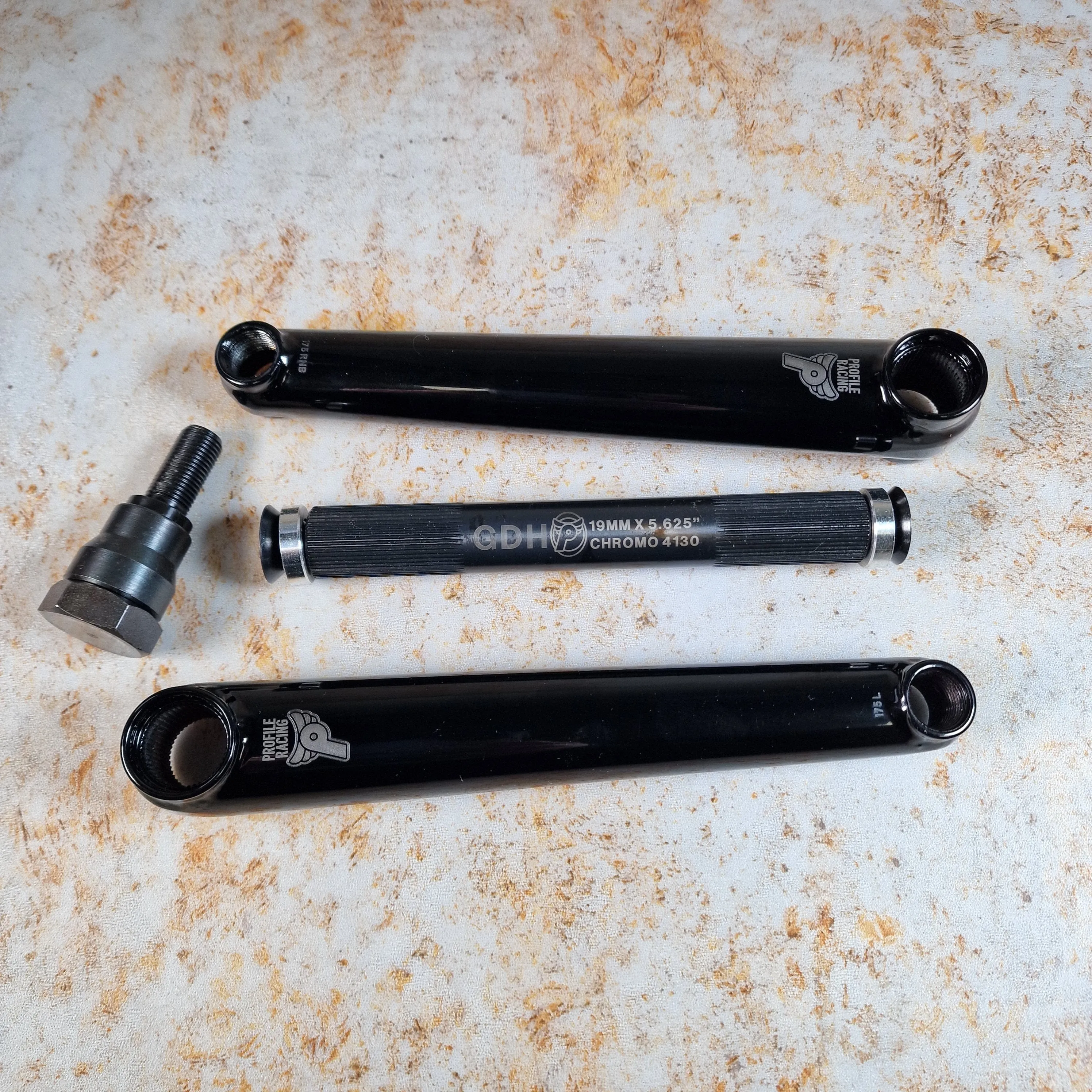 Profile Racing Cranks Bossless Black