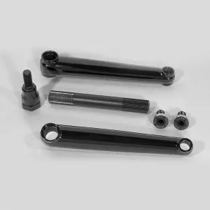 Profile Racing Race Cranks Black