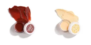 Prolixr Lip Balm Duo: Mango Butter & Orange Oil   Pomegranate & Beetroot | Dry, Chapped & Dark Lips | Long Lasting Hydration | Natural Pink Tint | Antioxidant-Rich Formula | All Skin Types - 8g each