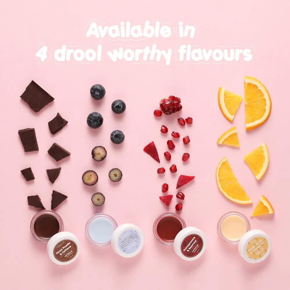Prolixr Moisturizing Lip Balm | Cocoa Powder & Caffeine Formula | Hydrated Lips | 24 Hour Moisturization | Plump & Smooth | All Skin Types - 8g