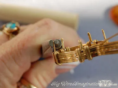 Prong Pendant Tutorial, Wire Wrap Jewelry Tutorial, No Soldering