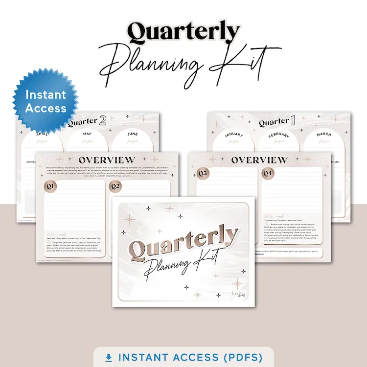 Quarterly Planning Kit (Digital)