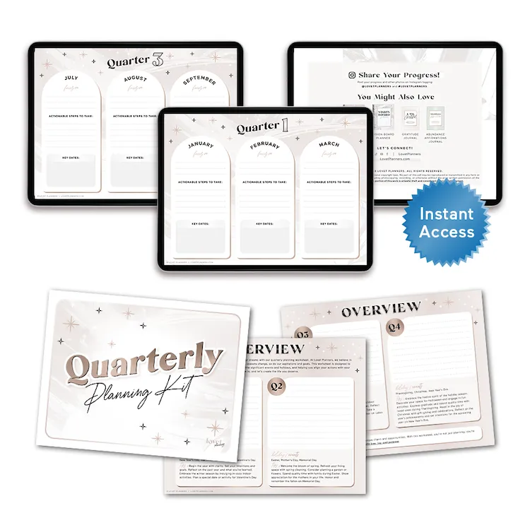 Quarterly Planning Kit (Digital)