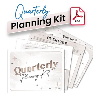 Quarterly Planning Kit (Digital)
