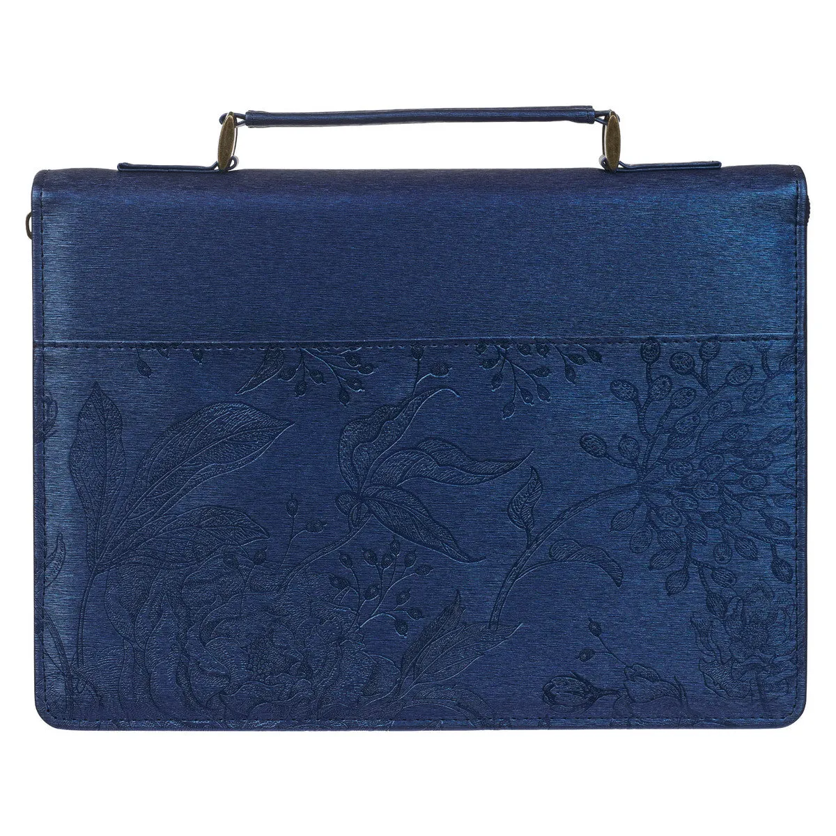 "Blessed" Peacock Bible Cover - Jeremiah 17:7 Medium