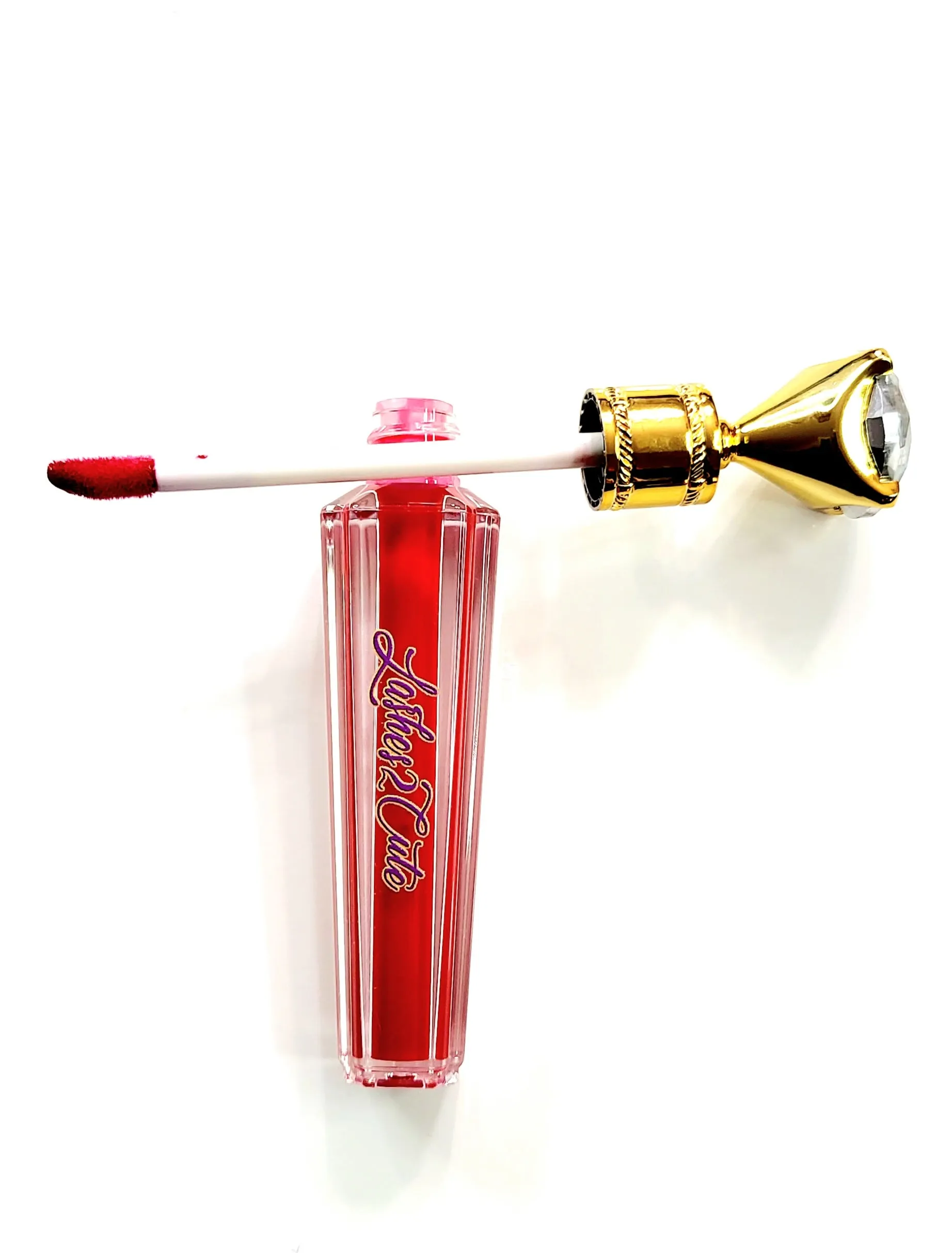 "Luscious Red" Shimmery & Sparkling Lipgloss & Lipliner Set