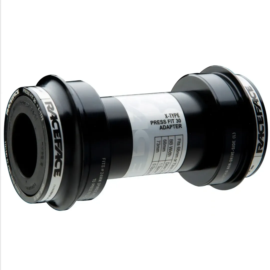 Raceface 68mm/73mm Press Fit PF30 X-Type BB Adapter 24mm Crank Conversion