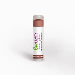 Raw Beauty Tinted Lip Balm Earthy Brown LB04