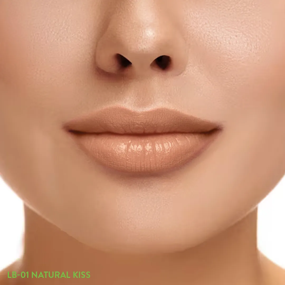 Raw Beauty Tinted Lip Balm Natural Kiss LB01