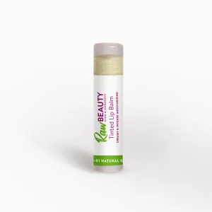 Raw Beauty Tinted Lip Balm Natural Kiss LB01