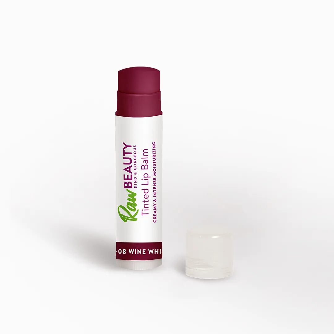 Raw Beauty Tinted Lip Balm Wine Whisper LB08