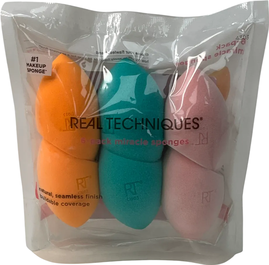 Real Techniques Assorted Makeup Blending Sponges One size