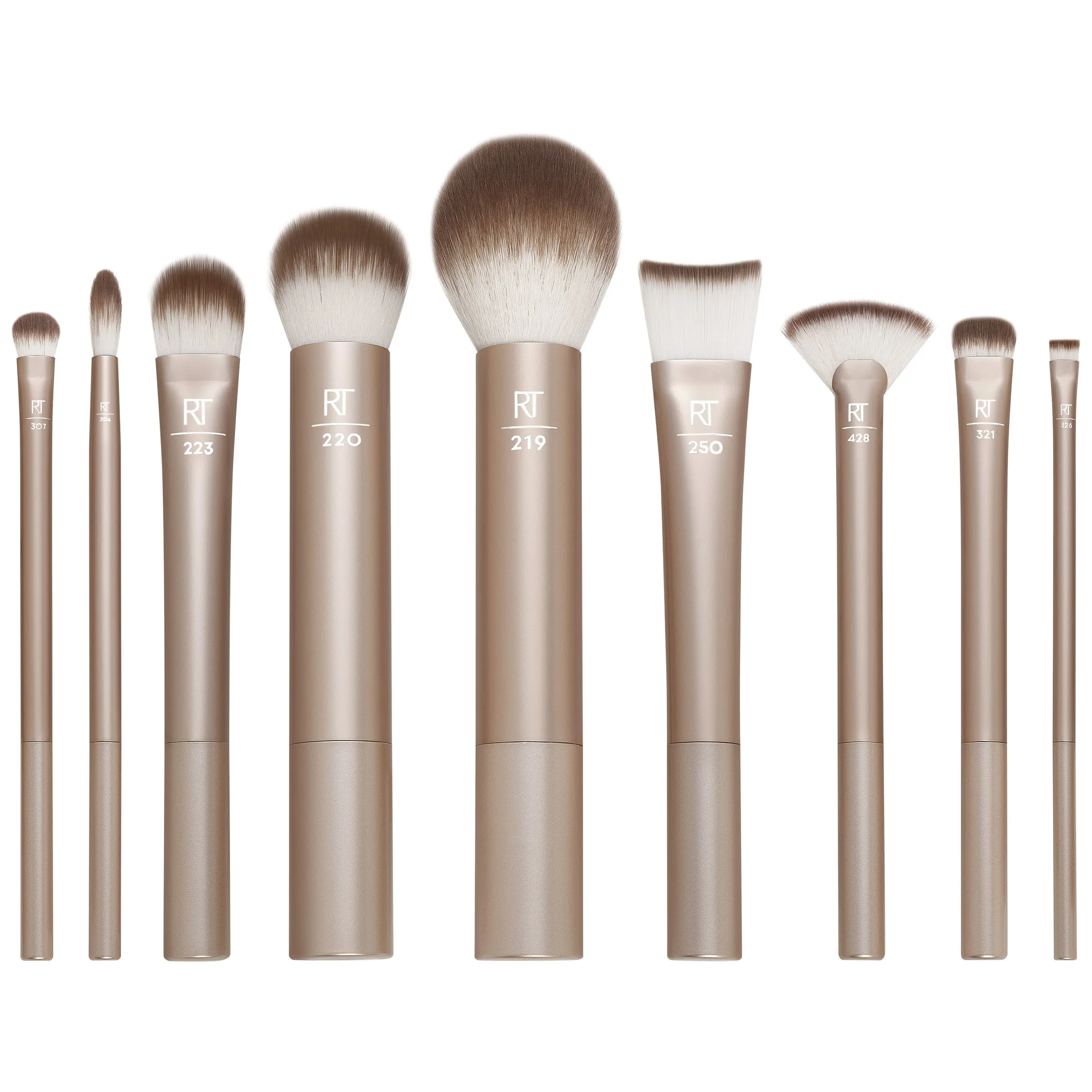 Real Techniques au natural brush kit 9 brushes