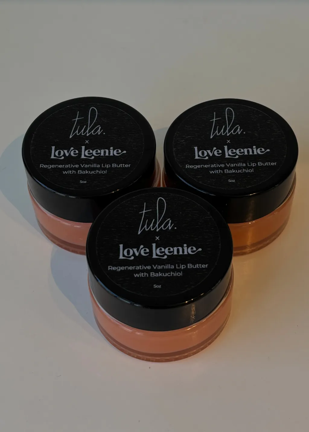 Regenerative Vanilla Lip Butter with Bakuchiol - Tula X LOVE LEENIE