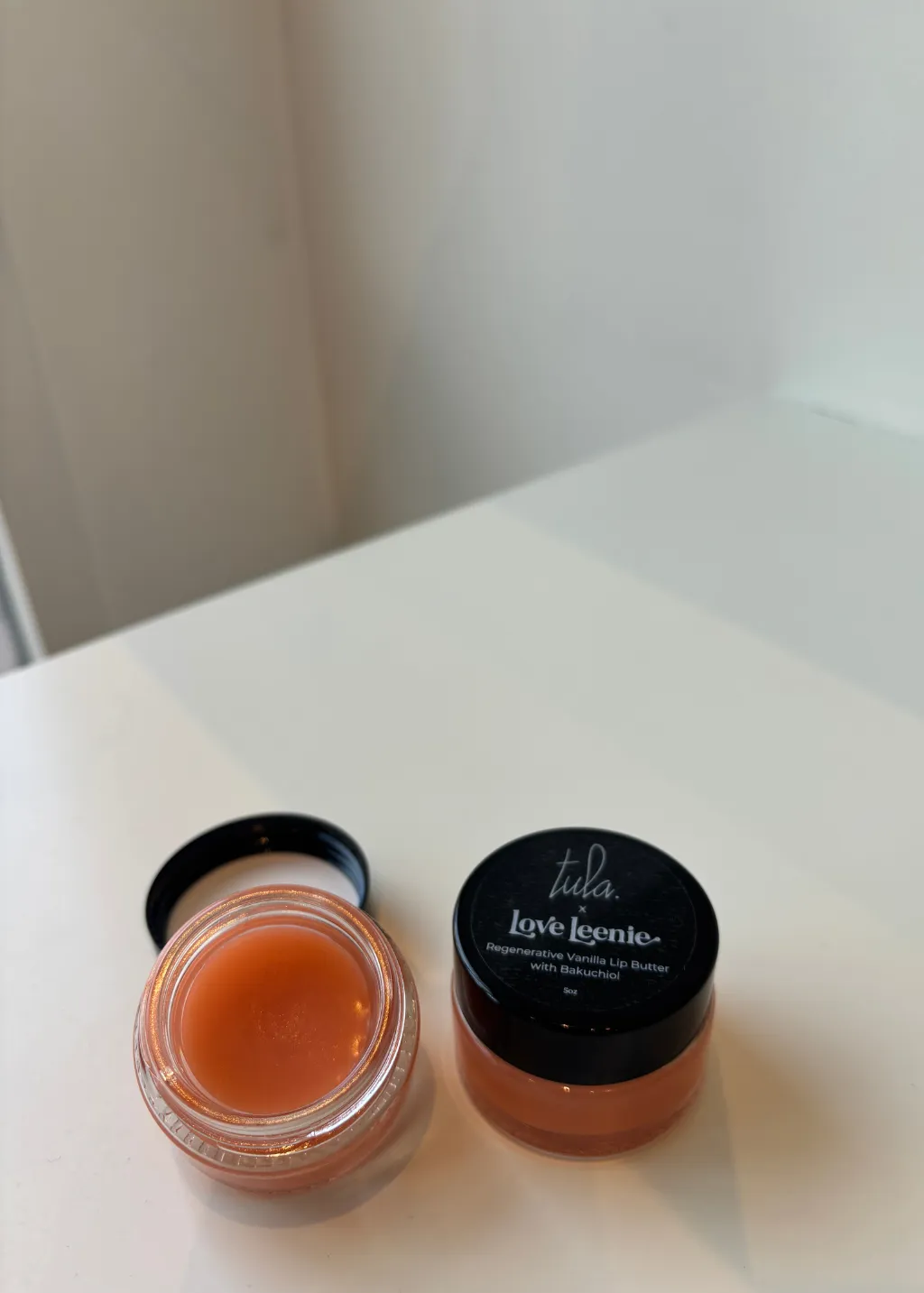 Regenerative Vanilla Lip Butter with Bakuchiol - Tula X LOVE LEENIE