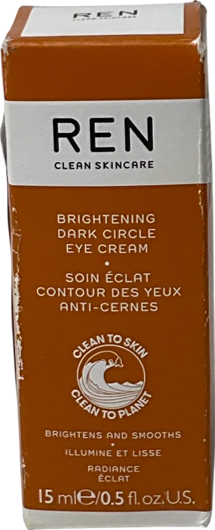 REN Clean Skincare Radiance Brightening Dark Circle Eye Cream 15ml