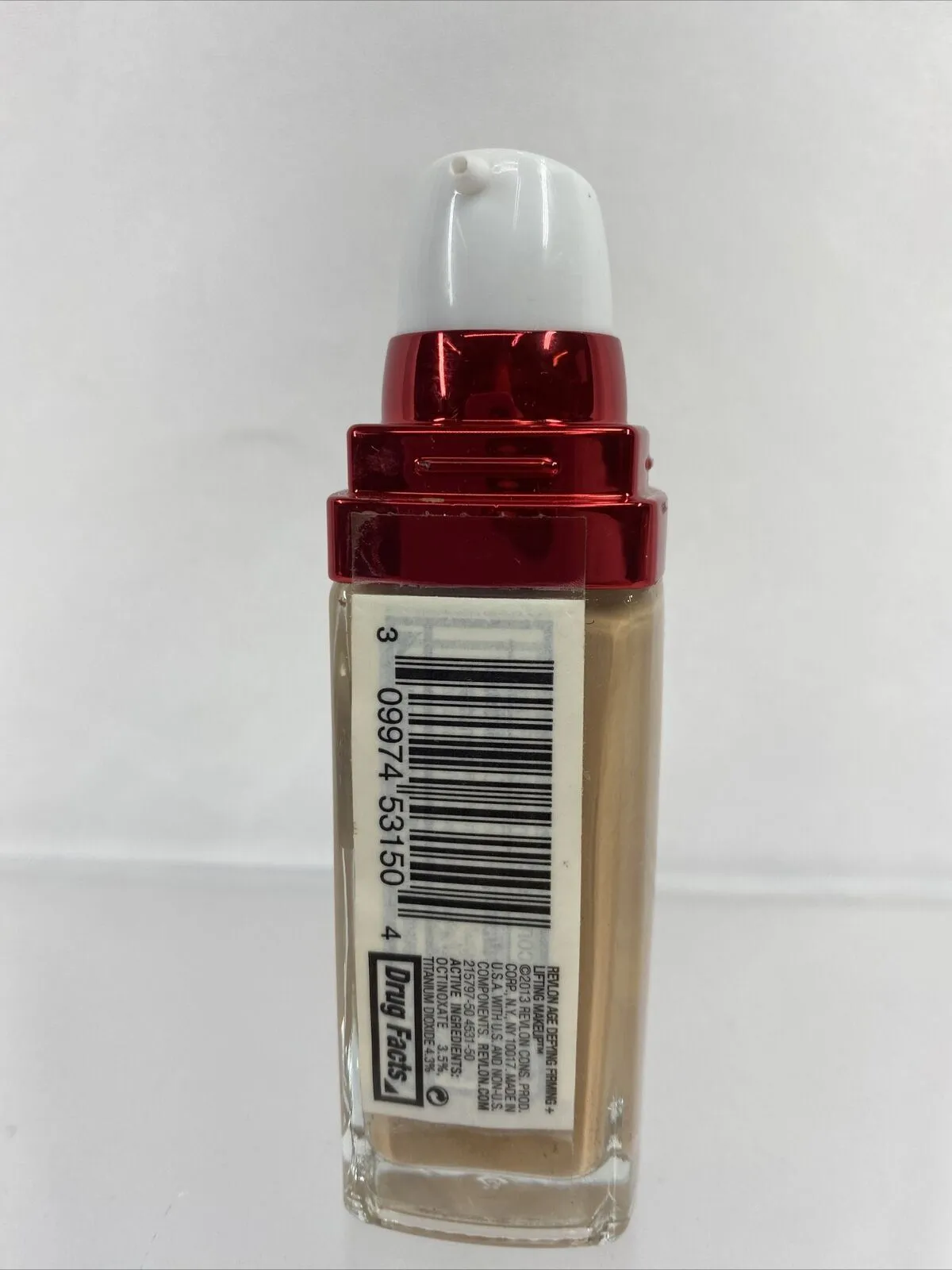 REVLON #50 Honey Beige Age Defying Firming Plus Lifting Foundation 1oz