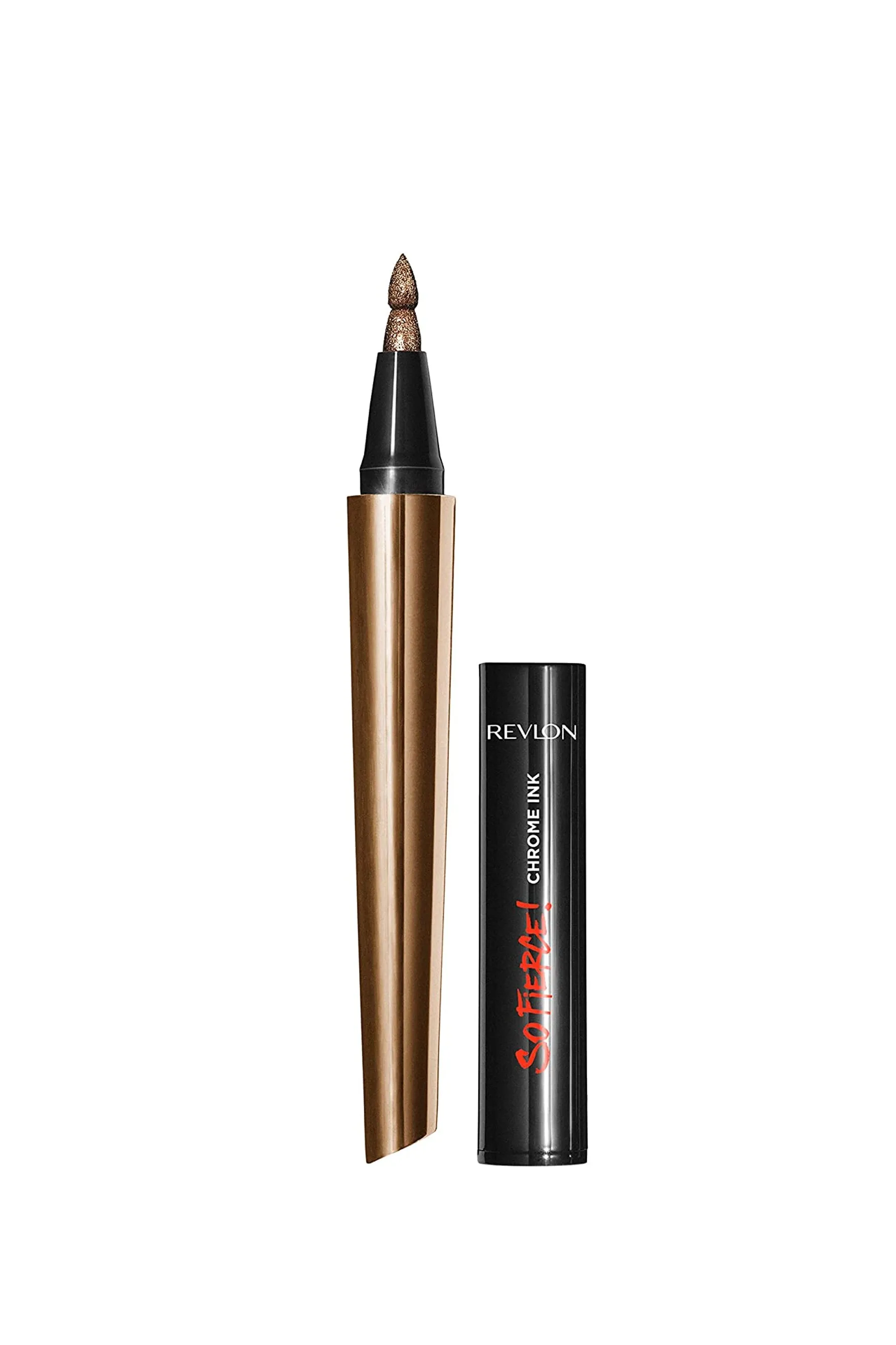 REVLON So Fierce Chrome Ink Liquid Eyeliner Bronzage