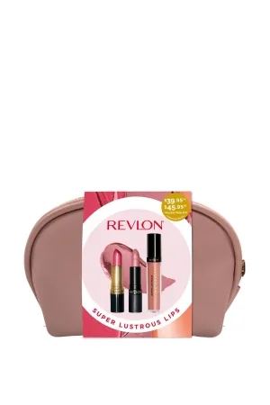 REVLON Super Lustrous Lips Set