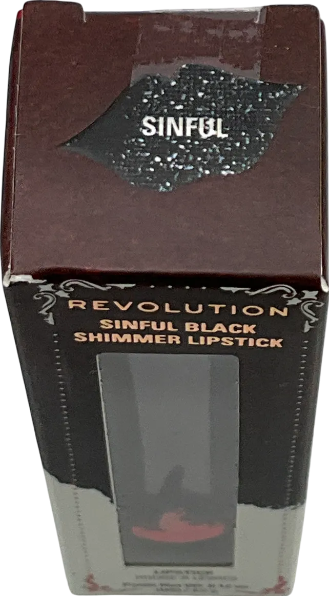 Revolution Shimmer Lipstick Sinful 3.5