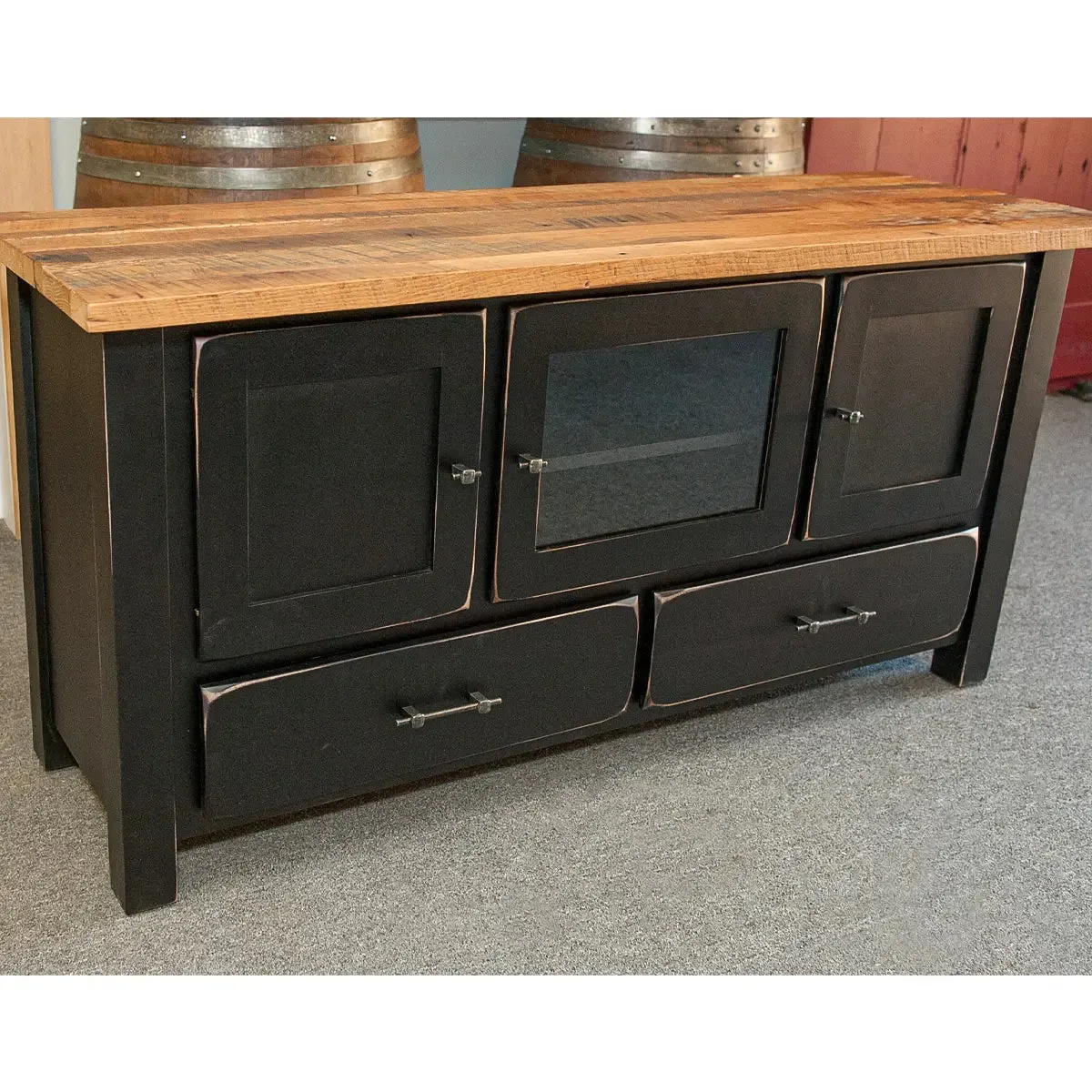 Richmond Black Rustic Buffet