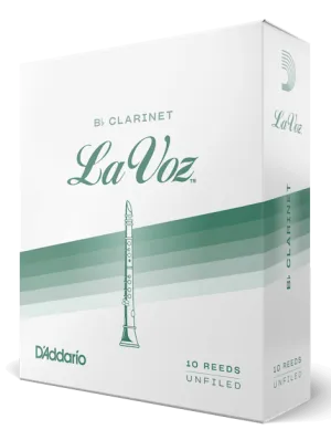 Rico La Voz Bb Clarinet Reeds, 10-Pack