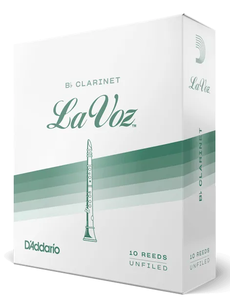 Rico La Voz Bb Clarinet Reeds, 10-Pack