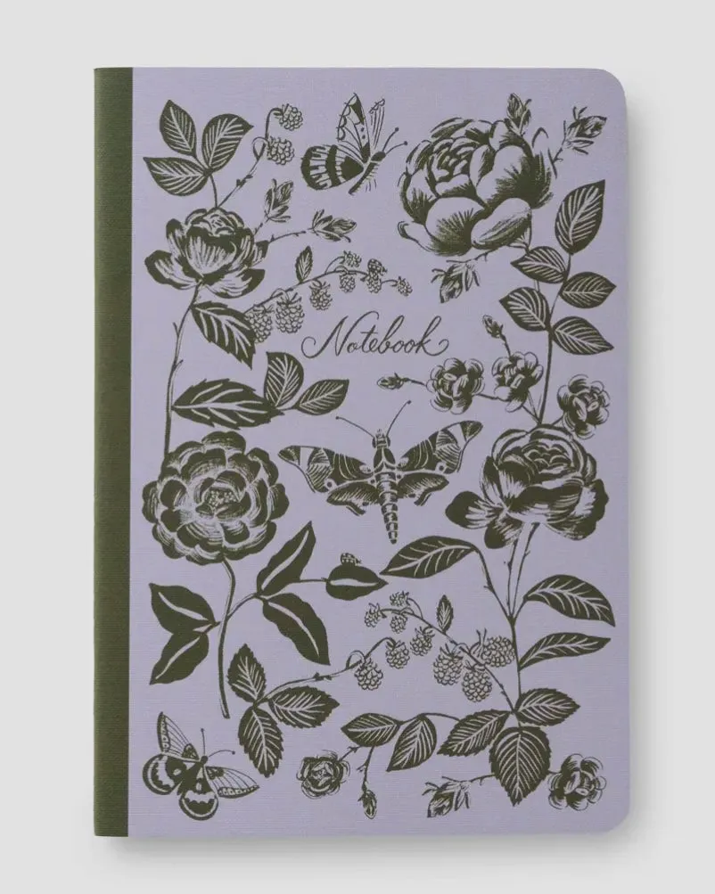 Rifle Paper Co. Set of 3 English Rose Notebooks