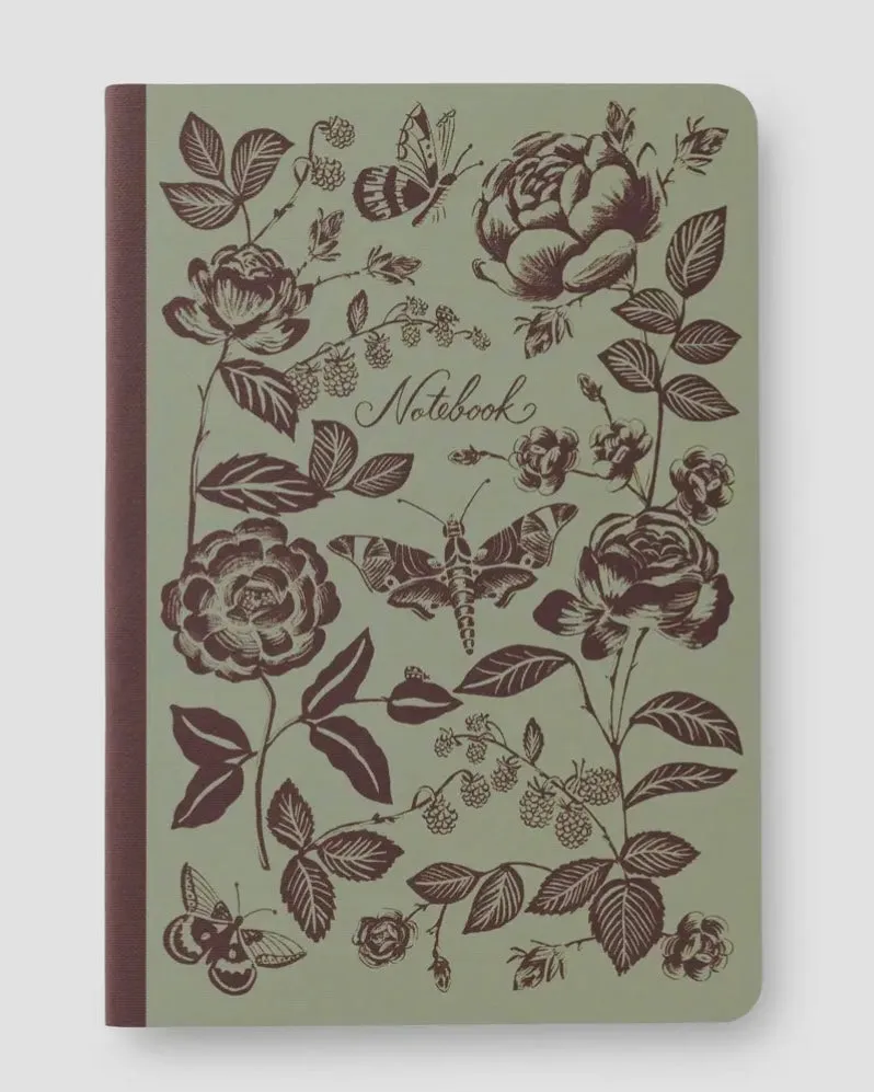 Rifle Paper Co. Set of 3 English Rose Notebooks