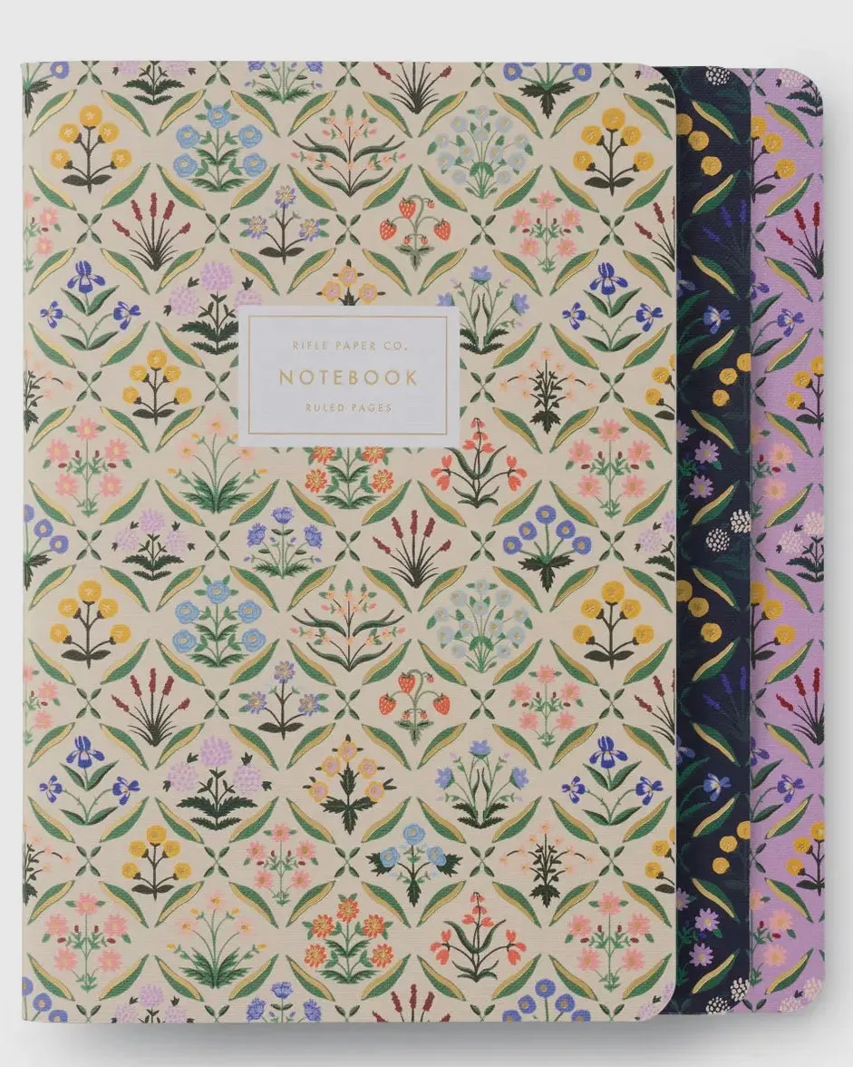 Rifle Paper Co. Set of 3 Estee Notebooks