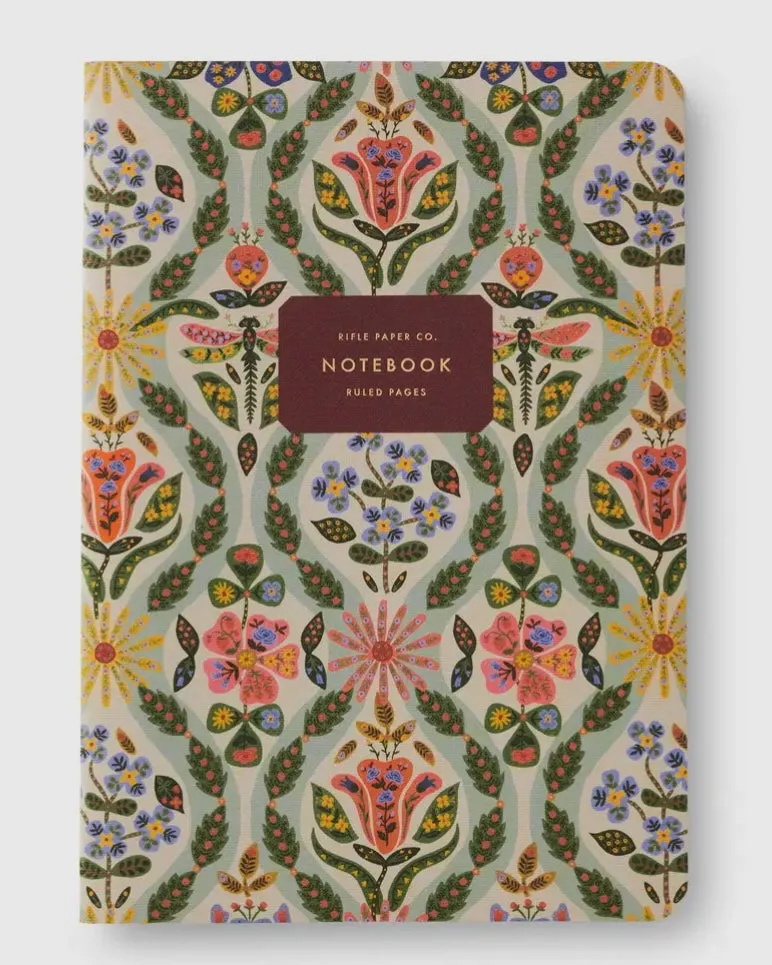 Rifle Paper Co. Set of 3 Posy Notebooks