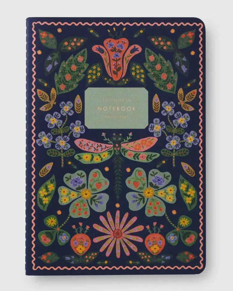 Rifle Paper Co. Set of 3 Posy Notebooks
